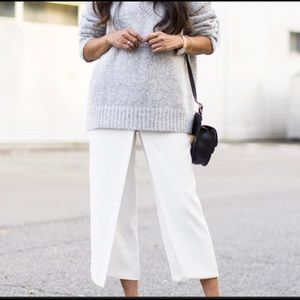 Zara - Trendy Culottes Wrap Pants w/Pockets - M